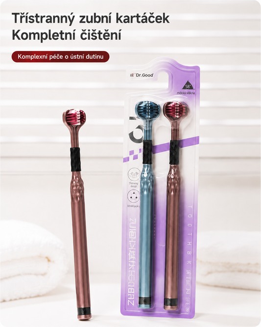 DentaLuxe 3D Kartáček (sada 4 kusy)