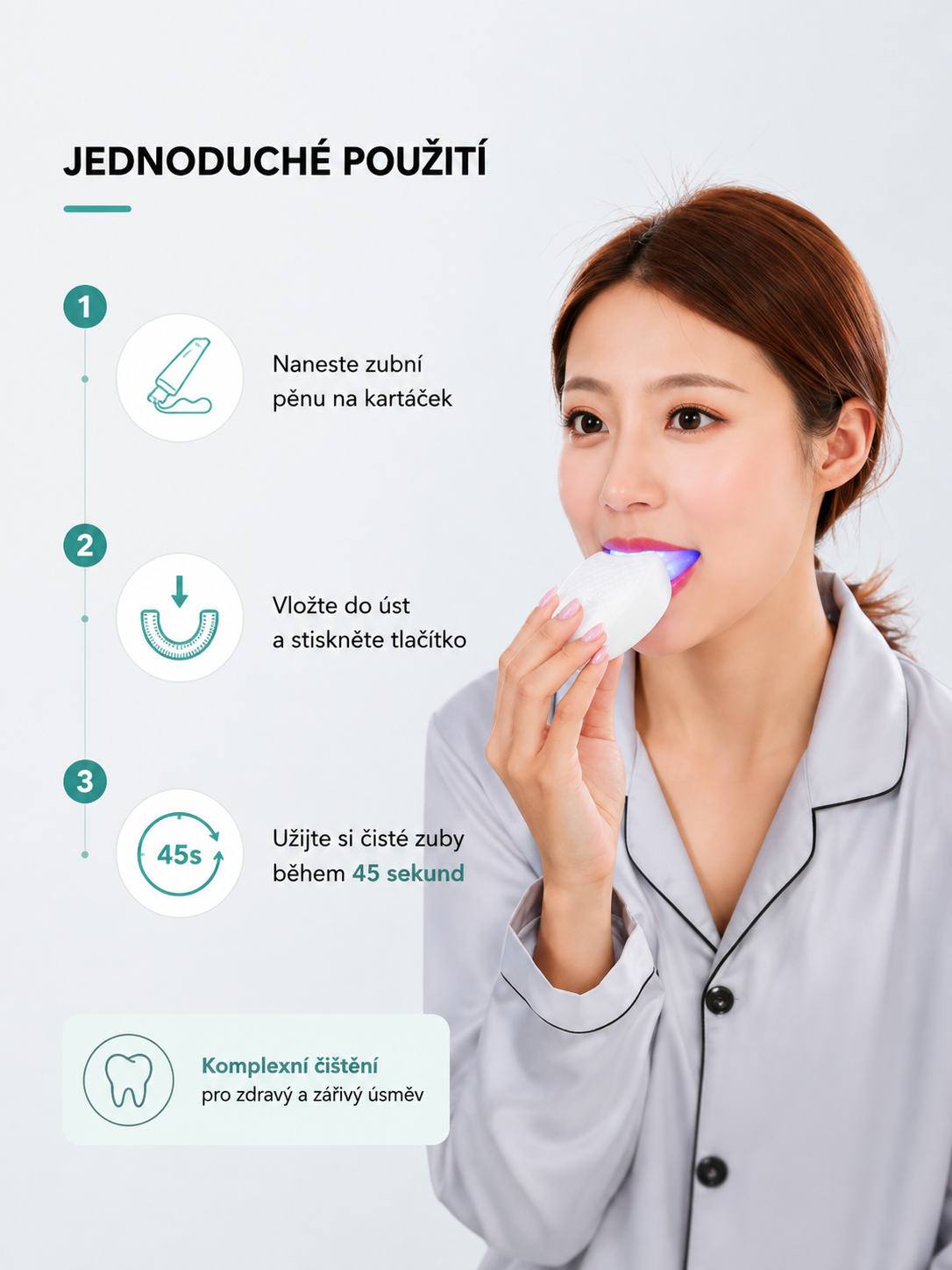 DentaLuxe UltraSonic U-Kartáček